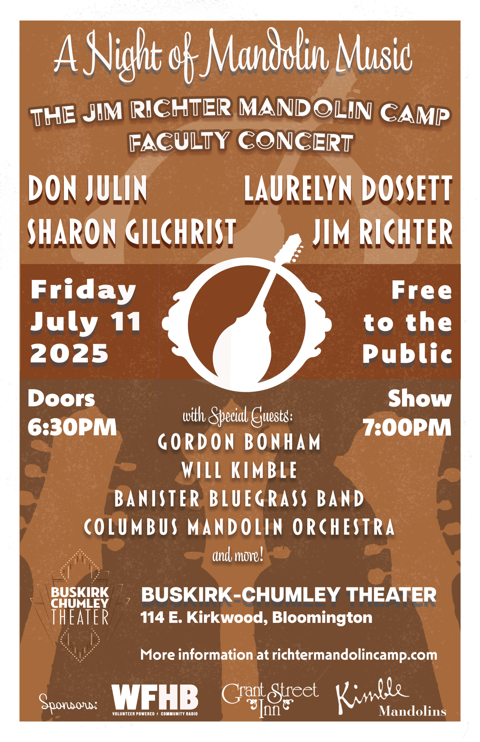 A Night of Mandolin Music:  Richter Mandolin Camp Faculty Concert